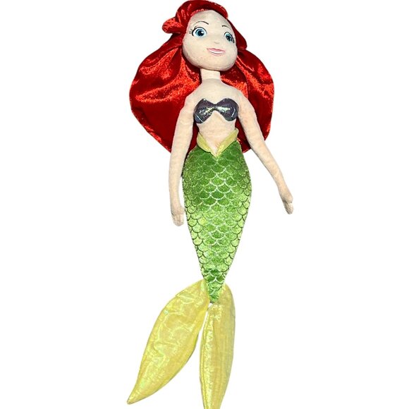 COPY - DISNEY Plush Doll Ariel Little Mermaid 19" Embroidered Facial Fea… - Picture 4 of 6
